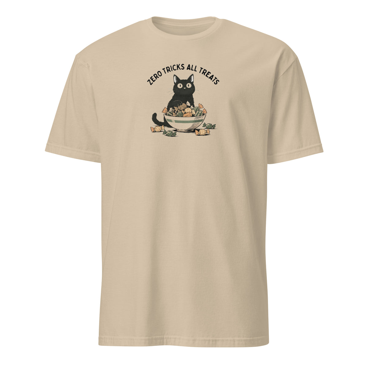 Zero Tricks All Treats Soft Cotton T-Shirt