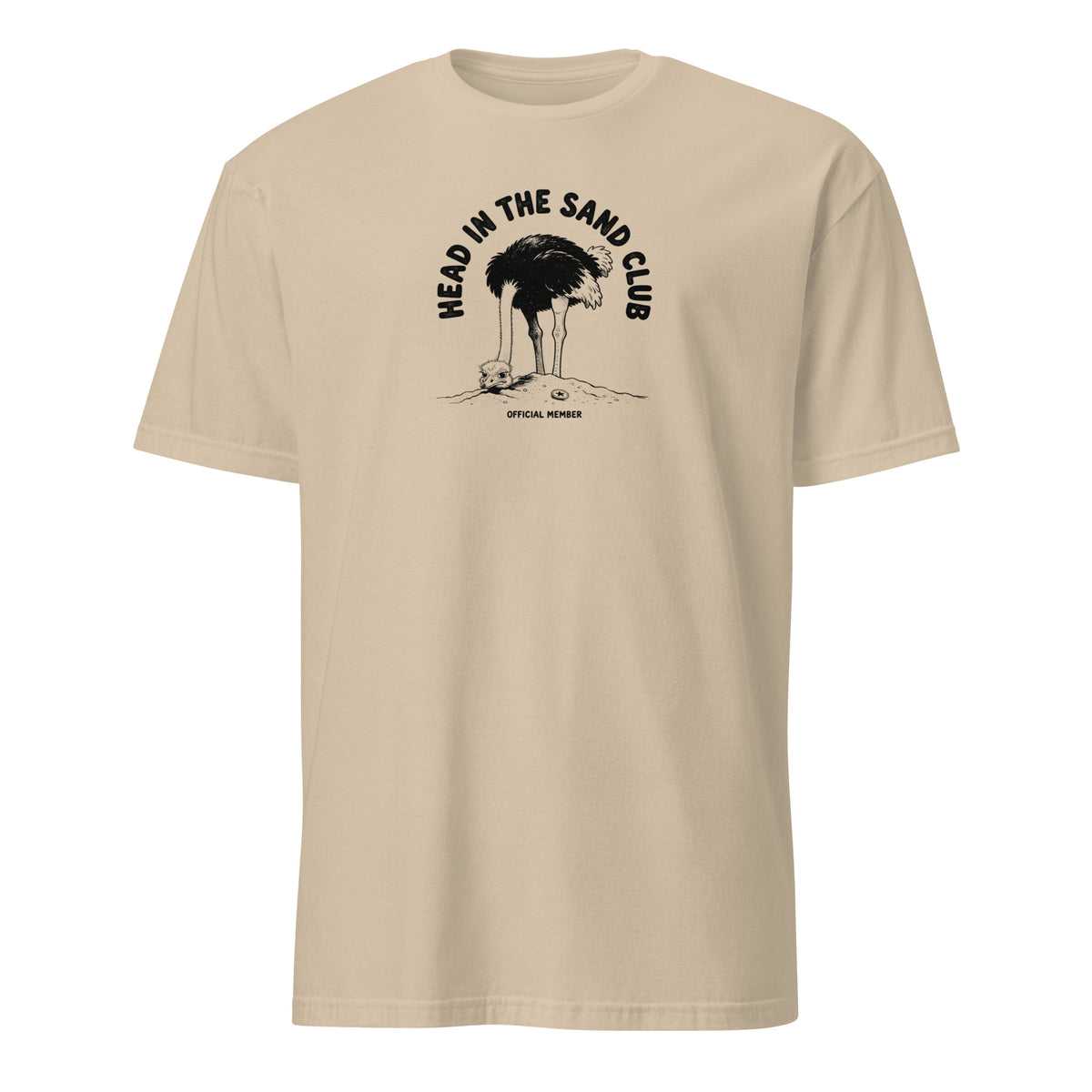 Head in the Sand Club Soft Cotton T-Shirt