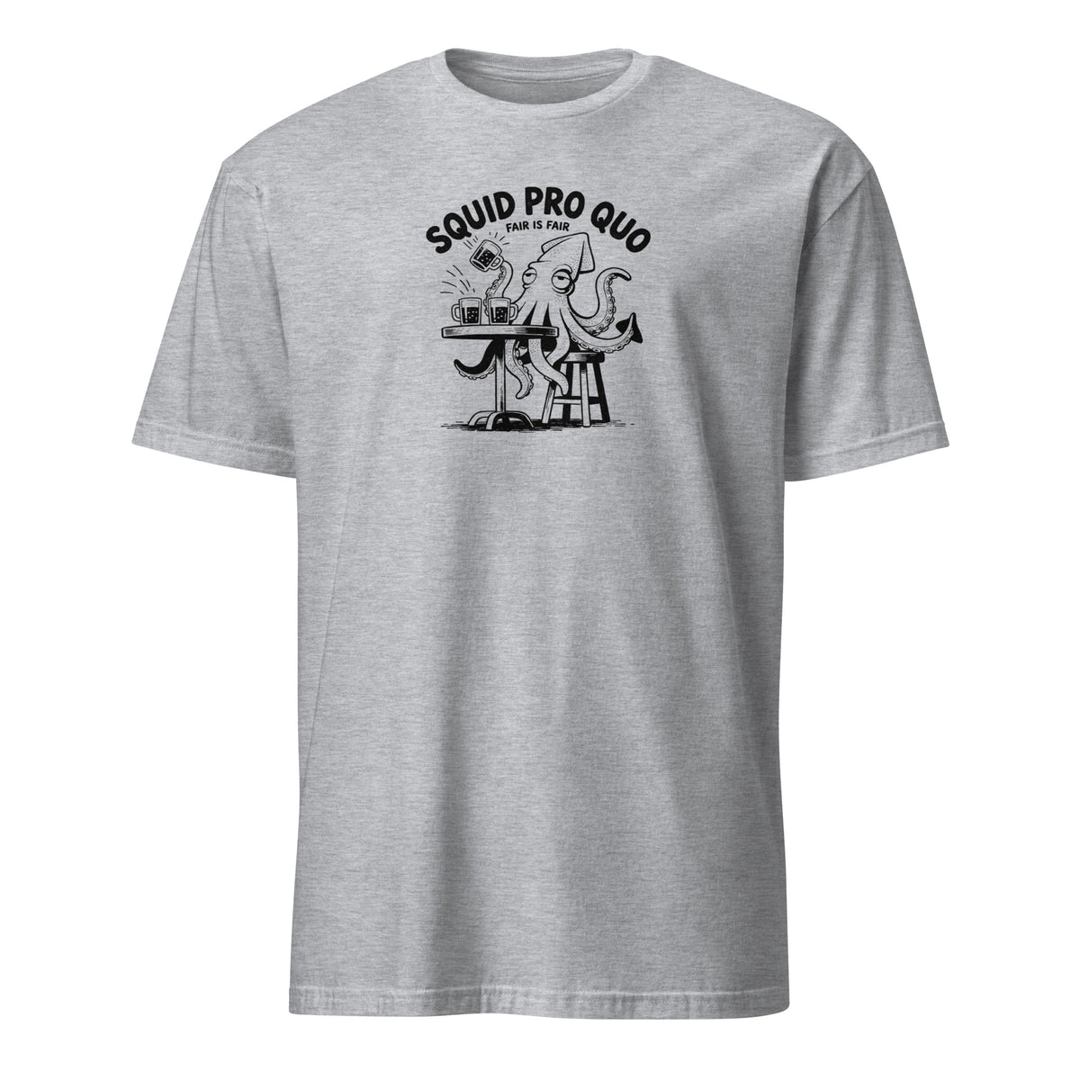Squid Pro Quo Soft Cotton T-Shirt