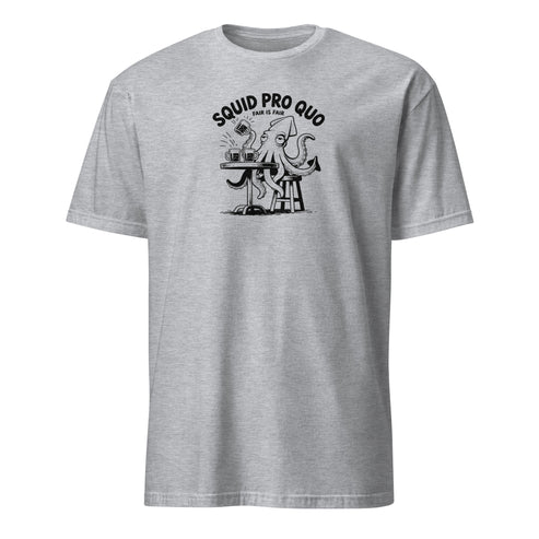 Squid Pro Quo Soft Cotton T-Shirt
