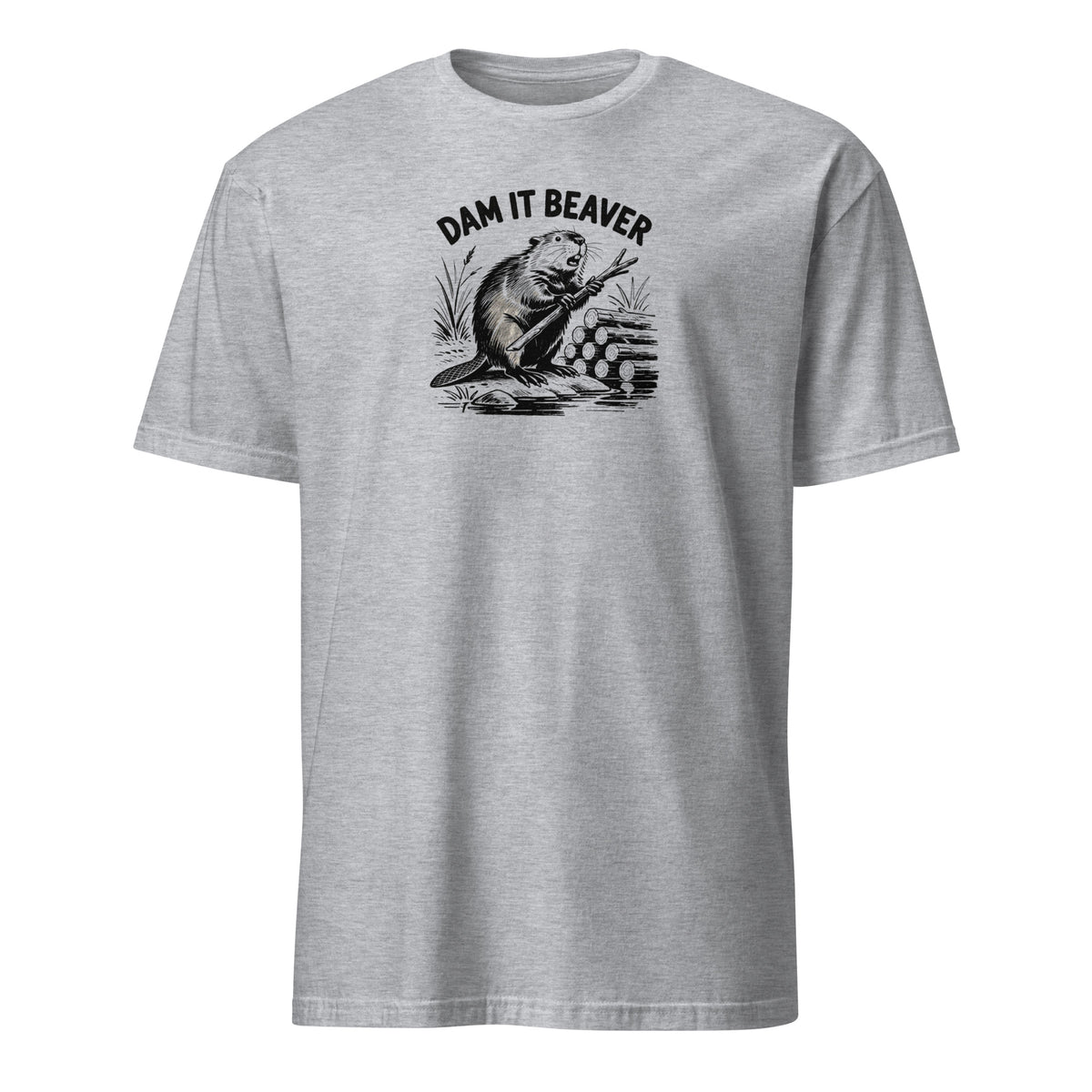 Dam It Beaver Soft Cotton T-Shirt