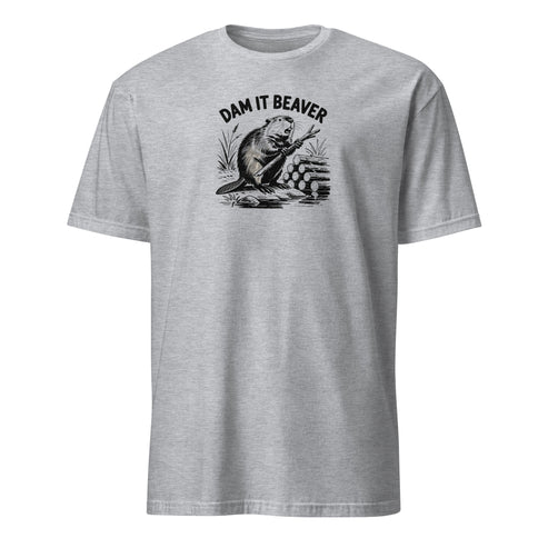 Dam It Beaver Soft Cotton T-Shirt