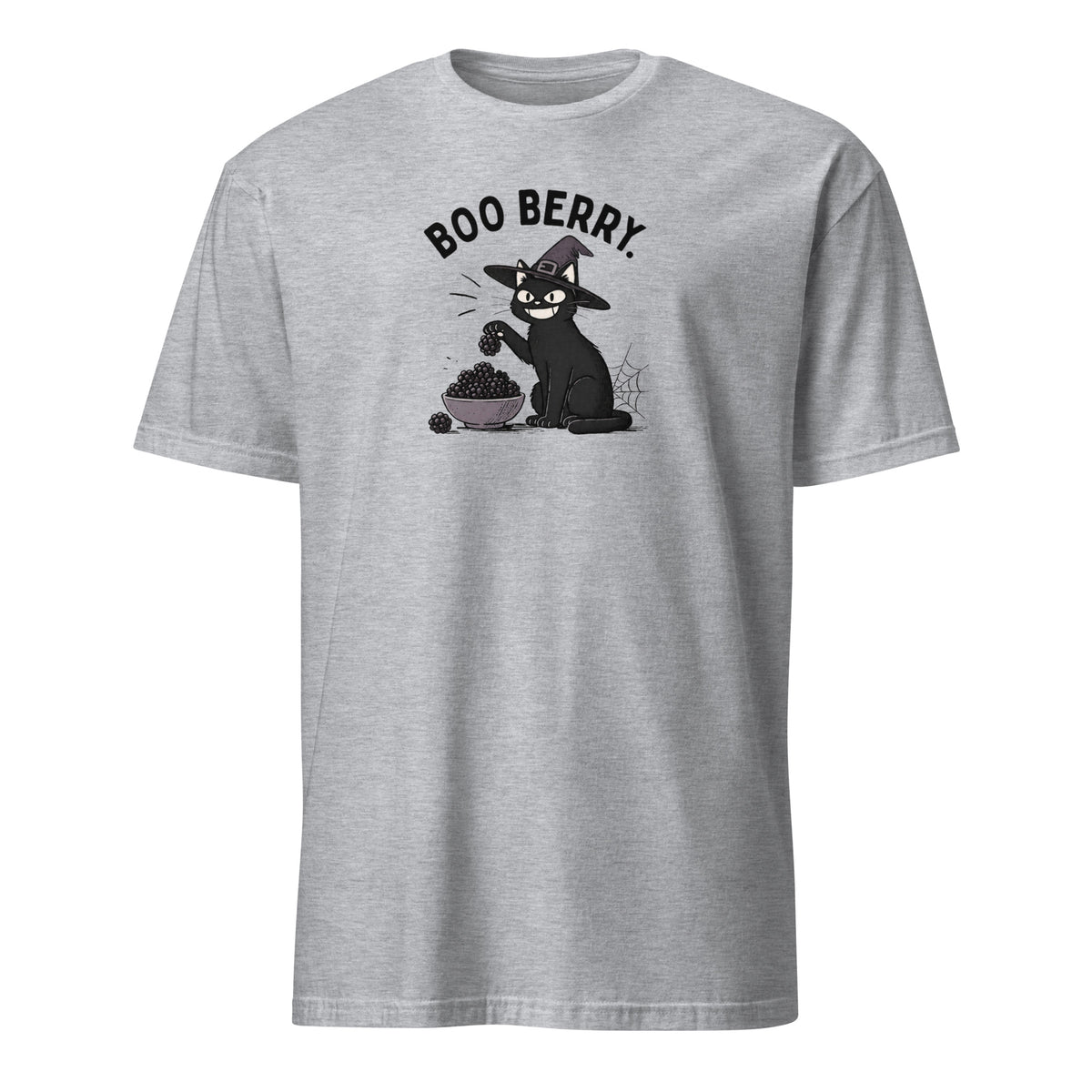 Boo Berry T-Shirt in Sport Grey, front