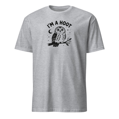 I'm a Hoot T-Shirt in Sport Grey, front