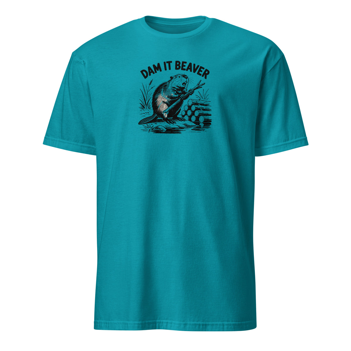 Dam It Beaver Soft Cotton T-Shirt