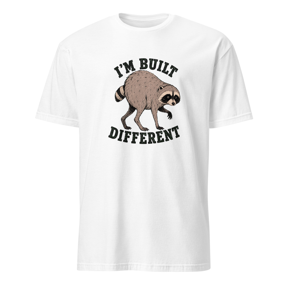 Jimothy: I'm Built Different Soft Cotton T-Shirt - White