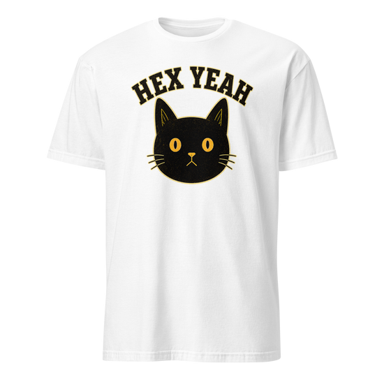 Hex Yeah Soft Cotton T-Shirt - White