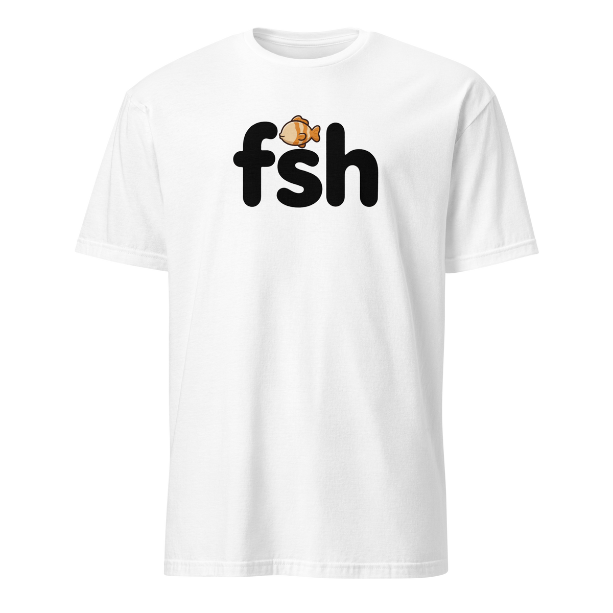 What Do You Call a Fish With No Eye? Soft Cotton T-Shirt - White