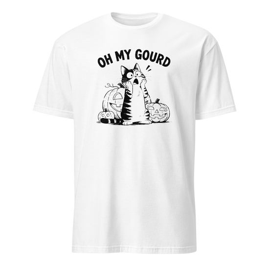Oh My Gourd Soft Cotton T-Shirt - White
