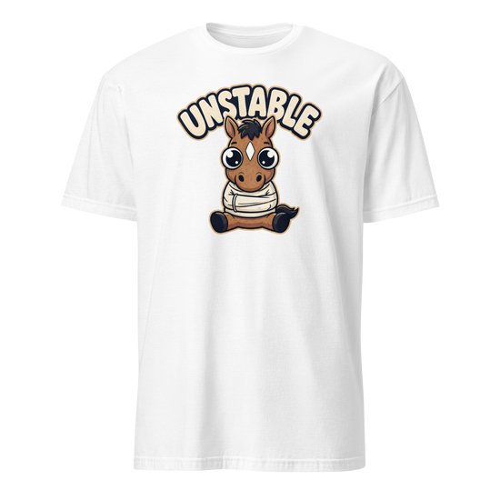 Unstable Soft Cotton T-Shirt - White