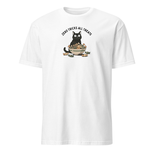 Zero Tricks All Treats Soft Cotton T-Shirt