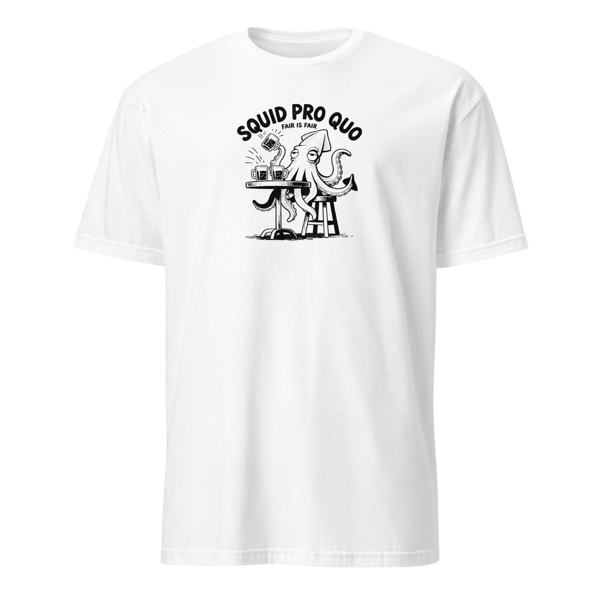 Squid Pro Quo Soft Cotton T-Shirt
