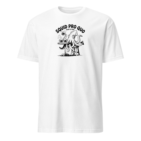 Squid Pro Quo Soft Cotton T-Shirt