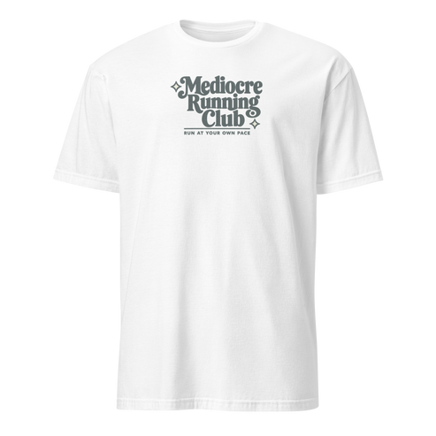 Mediocre Running Club Soft Cotton T-Shirt