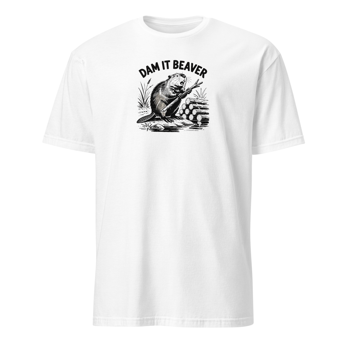 Dam It Beaver Soft Cotton T-Shirt