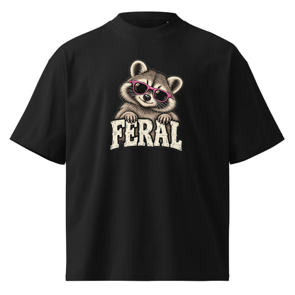 Feral Raccoon Oversized T-Shirt