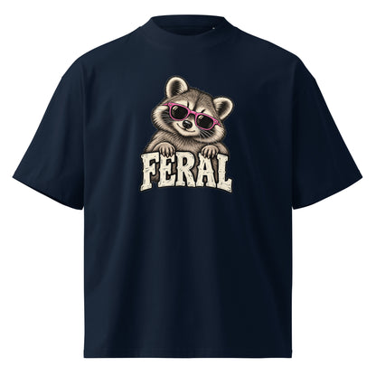 Feral Raccoon Oversized T-Shirt