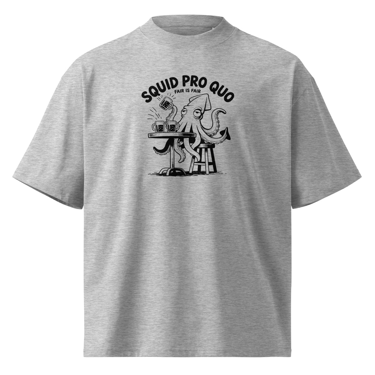 Squid Pro Quo Oversized T-Shirt