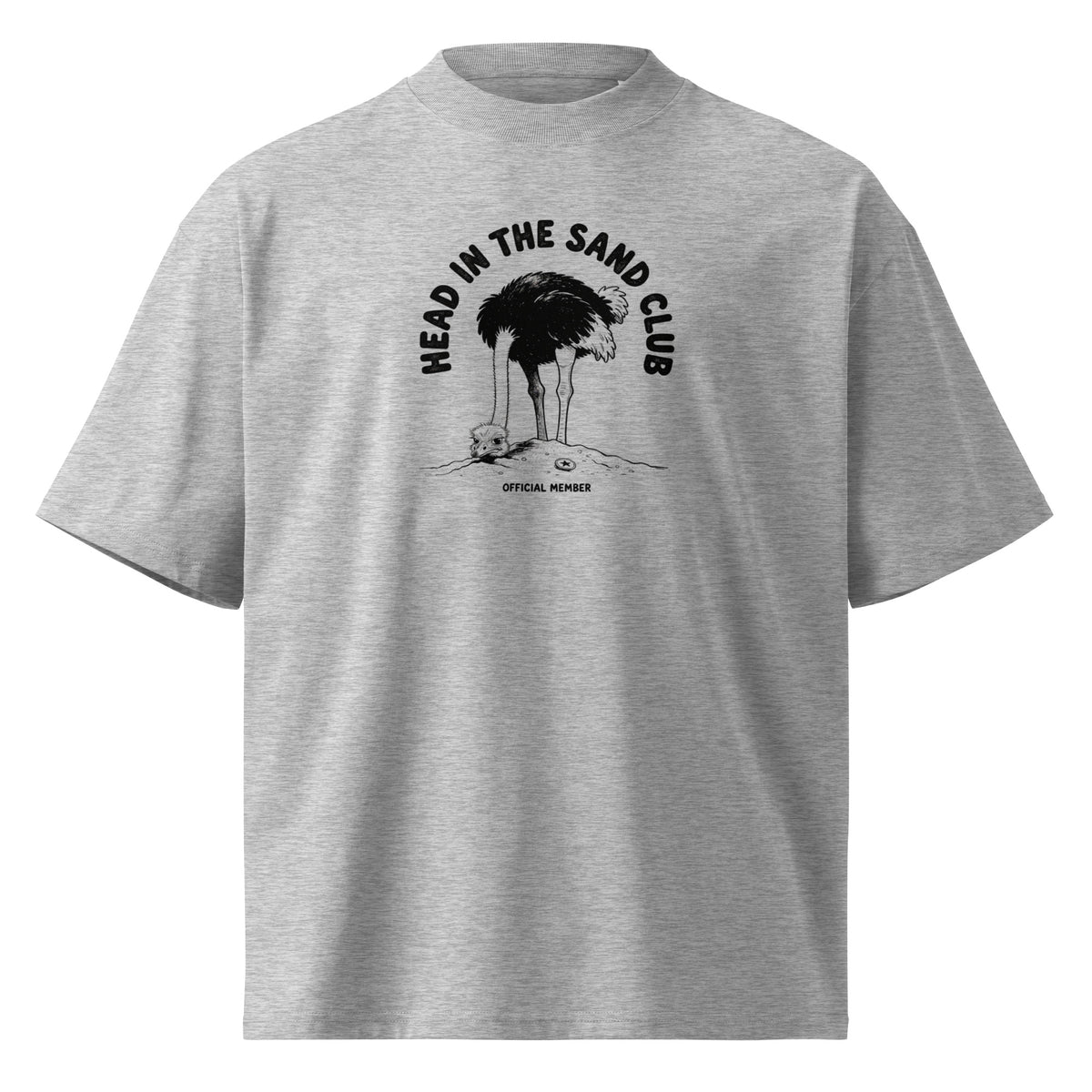 Head in the Sand Club Oversized T-Shirt
