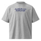 Dumbbells Over Dumb People Oversized T-Shirt