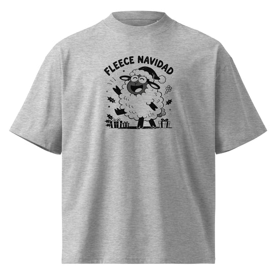 Fleece Navidad Oversized T-Shirt