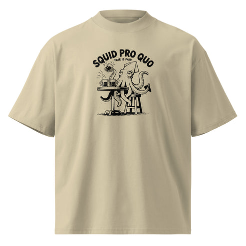 Squid Pro Quo Oversized T-Shirt