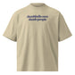Dumbbells Over Dumb People Oversized T-Shirt