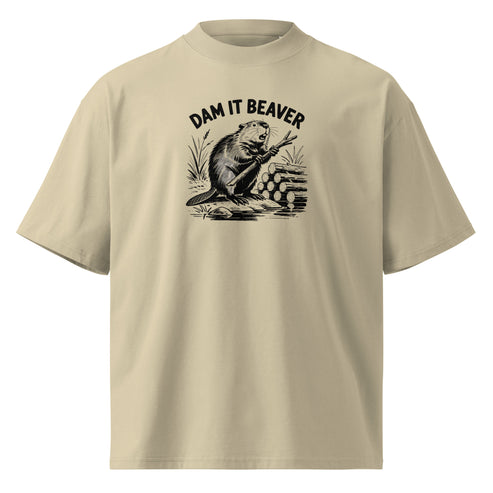 Dam It Beaver Oversized T-Shirt