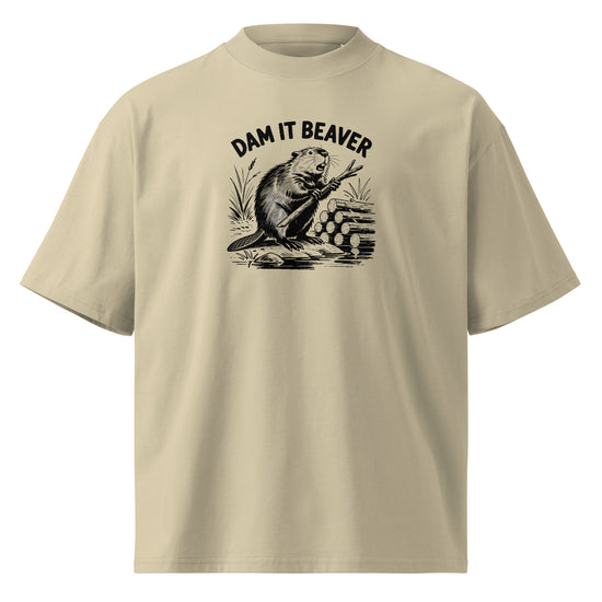 Dam It Beaver Oversized T-Shirt