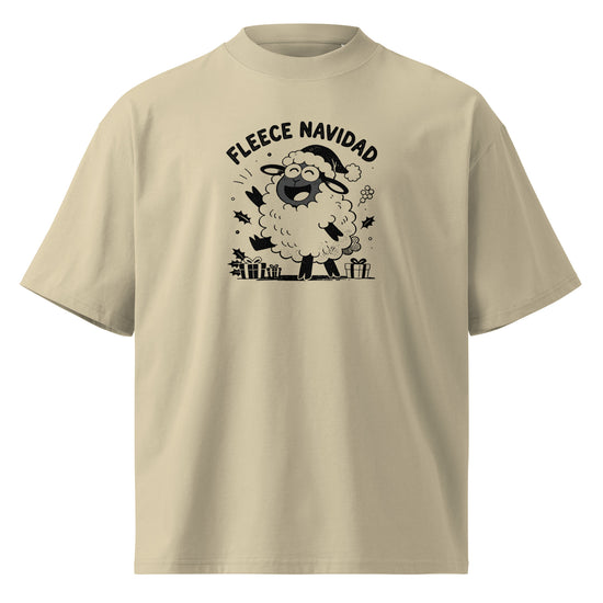Fleece Navidad Oversized T-Shirt