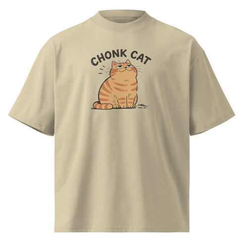Chonk Cat Oversized T-Shirt