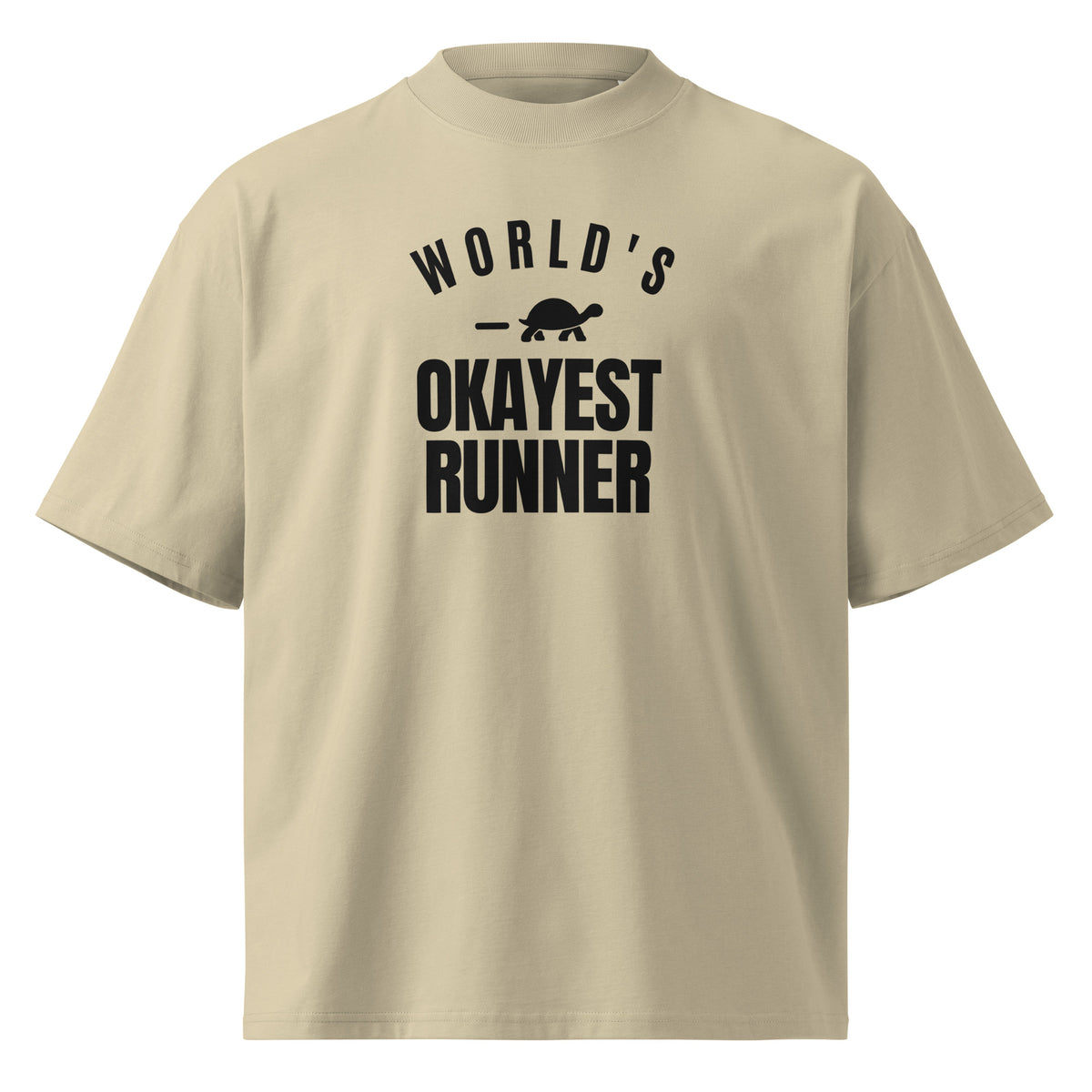 World's Okayest Runner Oversized T-Shirt
