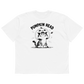 Pumpkin Head Oversized T-Shirt - White