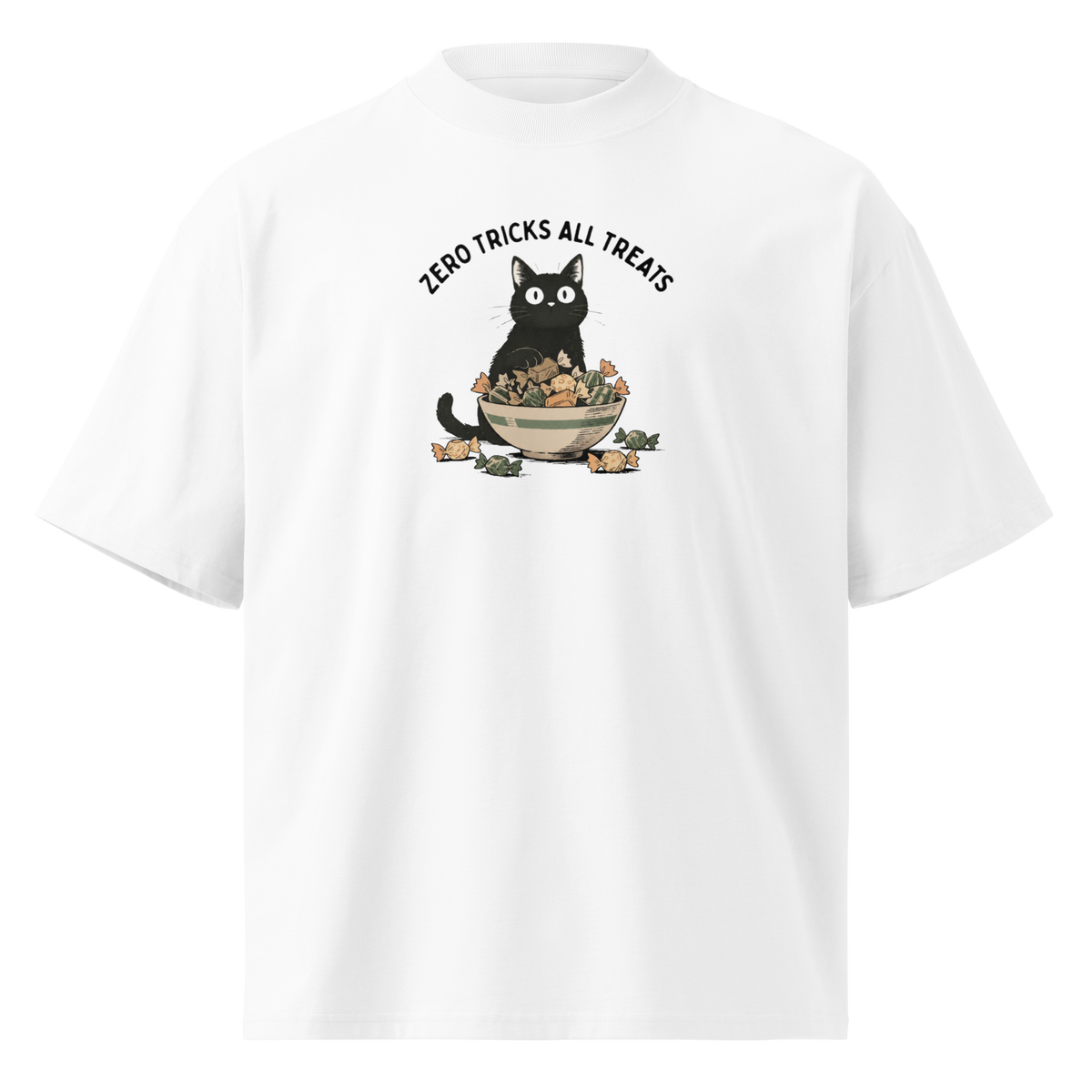 Zero Tricks All Treats Oversized T-Shirt