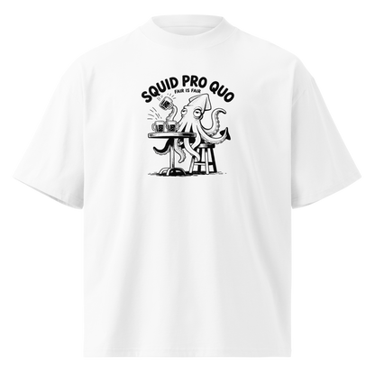 Squid Pro Quo Oversized T-Shirt