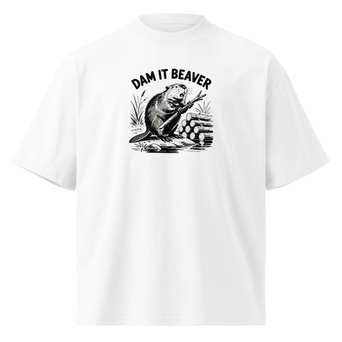 Dam It Beaver Oversized T-Shirt