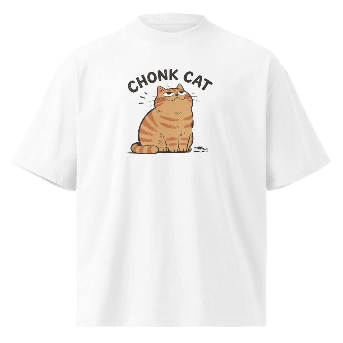 Chonk Cat Oversized T-Shirt