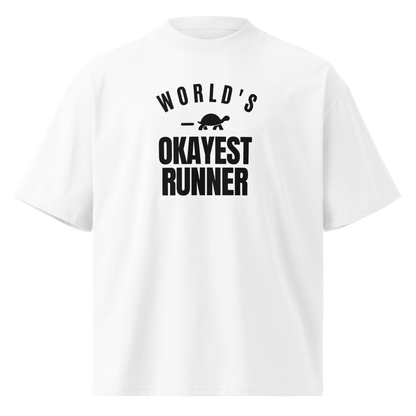 World's Okayest Runner Oversized T-Shirt