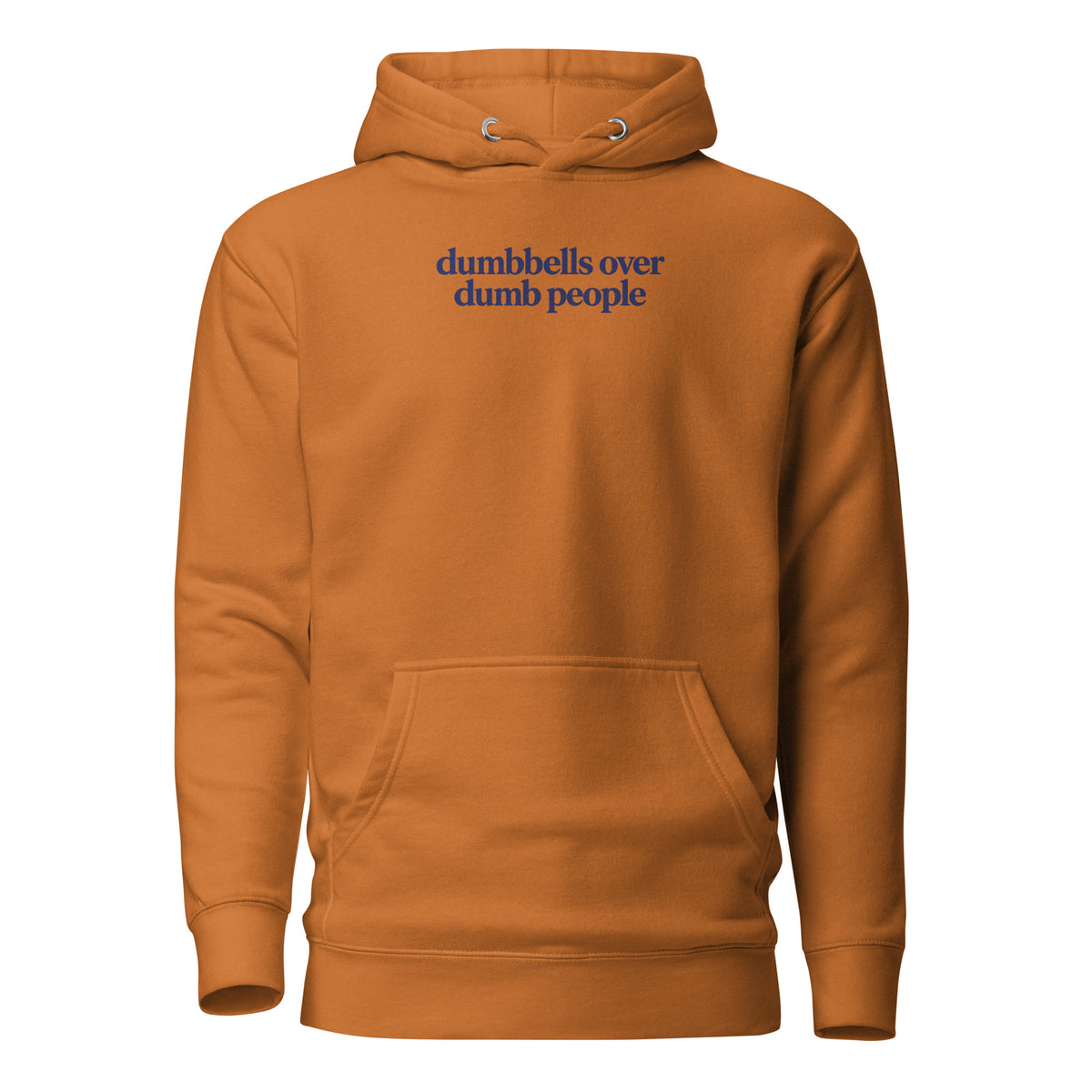 Dumbbells Over Dumb People Classic Hoodie