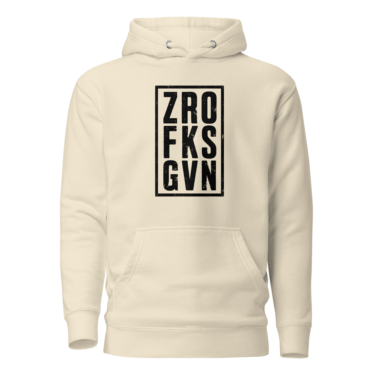 ZRO FKS GVN Classic Hoodie - Bone