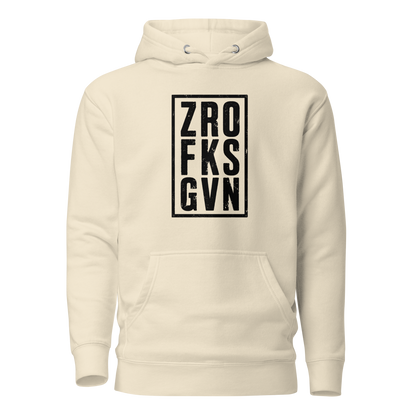 ZRO FKS GVN Classic Hoodie - Bone