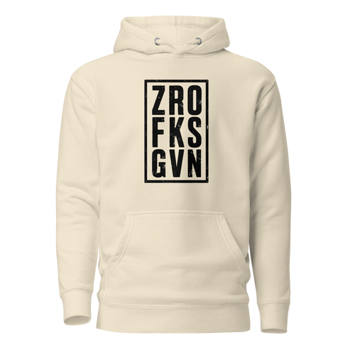 ZRO FKS GVN Classic Hoodie - Bone