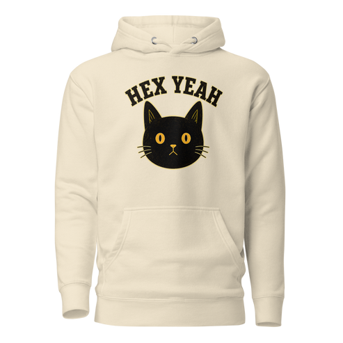 Hex Yeah Classic Hoodie - Bone