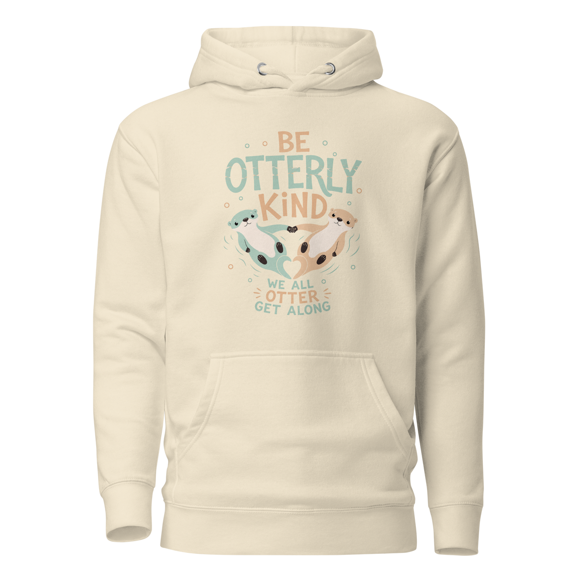 Be Otterly Kind Classic Hoodie - Bone