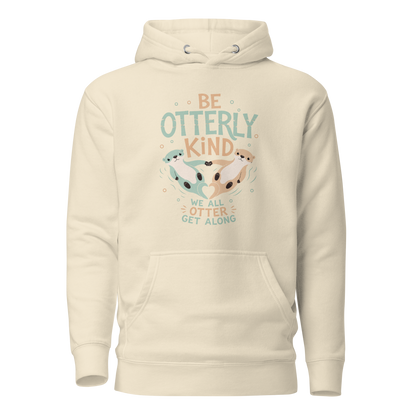 Be Otterly Kind Classic Hoodie - Bone