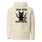 Pew Pew Madafakas Classic Hoodie - Bone