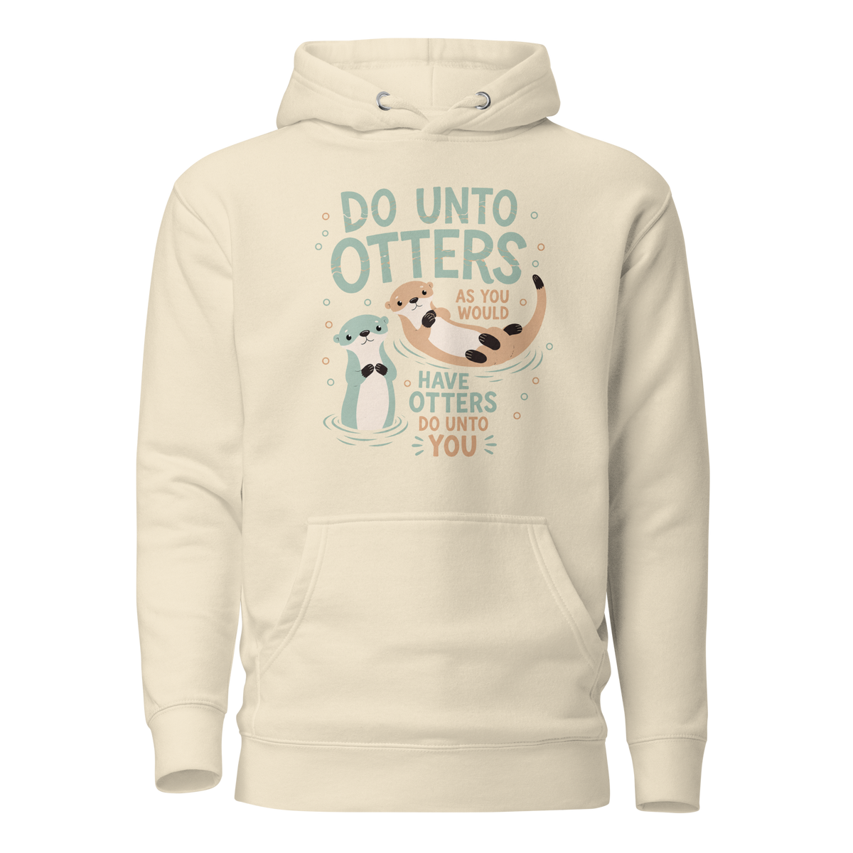 Do Unto Otters Classic Hoodie - Bone