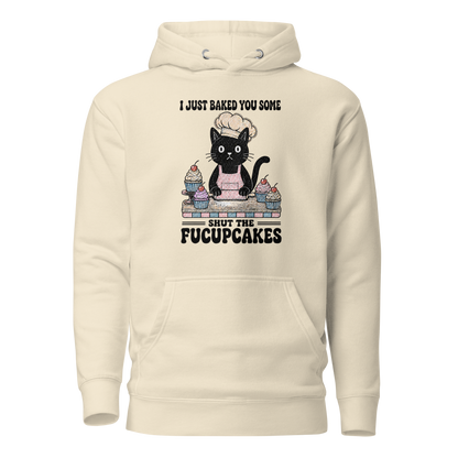 Shut the Fucupcakes Classic Hoodie - Bone