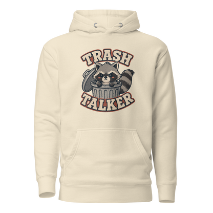 Trash Talker Classic Hoodie - Bone