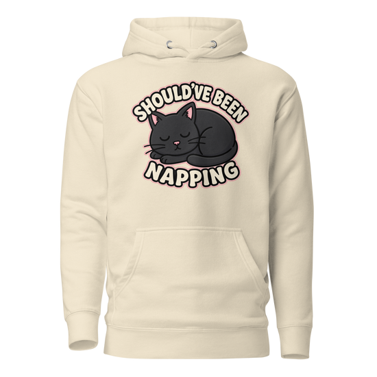 Should've Been Napping Classic Hoodie - Bone